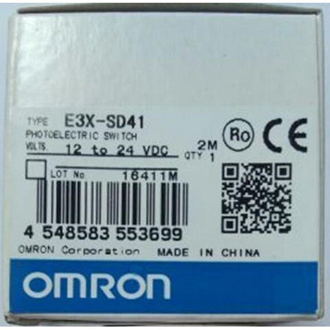 【新品 東京発 ★適格請求書発行可★】OMRON オムロン E3X-SD41 シンプルファイバセンサ【６ヶ月保証】｜産業機器店