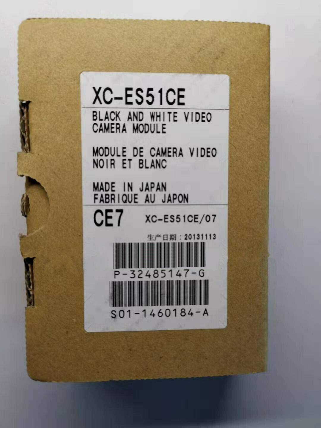 【新品 東京発 ★適格請求書発行可★】黒と白の産業用カメラ XC-ES51CE【６ヶ月保証】