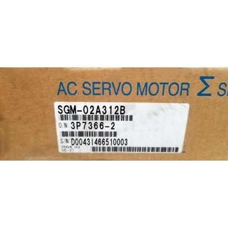 【新品 東京発 ★適格請求書発行可★】YASKAWA 安川電機 SGM-02A312B【６ヶ月保証】｜産業機器店