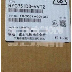 【新品 東京発 ★適格請求書発行可★】富士 サーボアンプ RYC751D3-VVT2【６ヶ月保証】