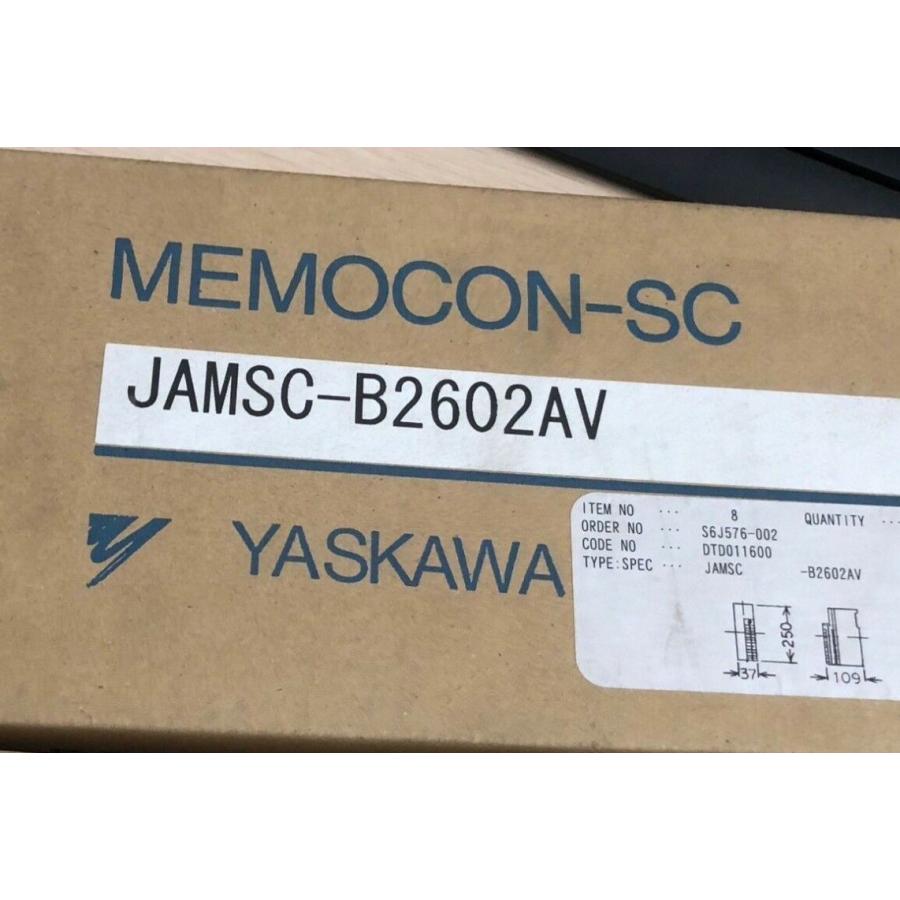 【新品 東京発 ★適格請求書発行可★】YASKAWA JAMSC-B2602AV JAMSCB2602AV【６ヶ月保証】｜産業機器店