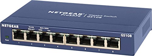 【正規品】 ネットギア NETGEAR スイッチングハブ 8ポート 1G 金属筐体 静音ファンレス リミテッドライフタイムハードウェア保証 アン