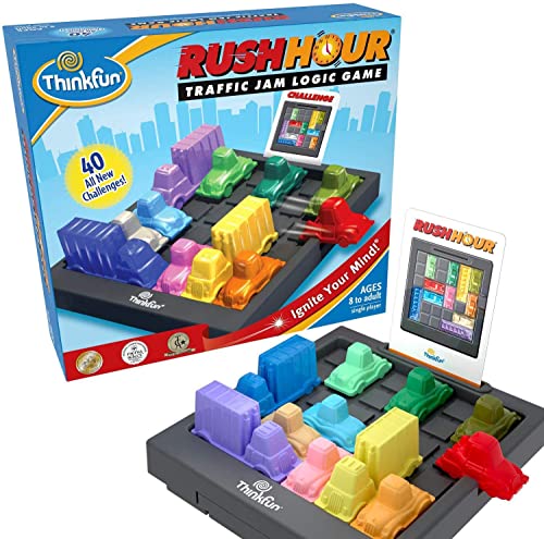 ThinkFun 「ラッシュアワー」76436 論理的な思考力を育むゲーム 日本語説明書付 8歳~ シンクファン
