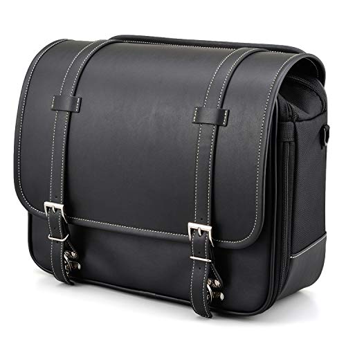 ヘンリービギンズ(Henly Begins) デイトナ バイク用 サイドバッグ 18L ブラック サドルバッグ DHS-4 96909