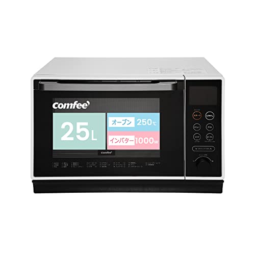 楽天市場】COMFEE' スチームオーブンレンジ 23L フラットテーブル
