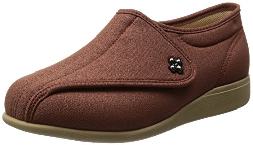[快歩主義] 介護シューズ 軽量 KHS L011 レディース レンガストレッチ 25.0 cm 3E 5,304円