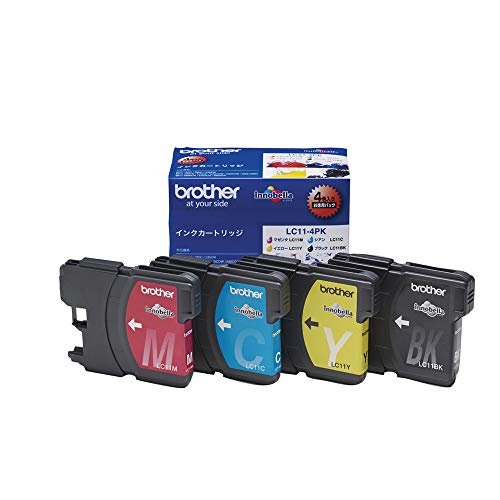 ブラザー工業 【brother純正】インクカートリッジ4色パック LC11-4PK 対応型番:MFC-6890CN、MFC-6490CN、MFC