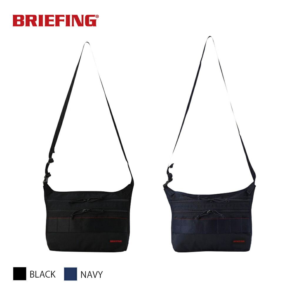 ブリーフィング サコッシュ モジュールウェア BRIEFING MODULEWARE MULTI SACOCHE MW GENII ショルダーバッグ 0.8L ミニショルダーバッグ タウンユース 10.2インチタブレット トラベル メンズ レディース スクエア ジップ開閉 着脱式キーリング BRA233L30 【正規販売店】|Double Edge