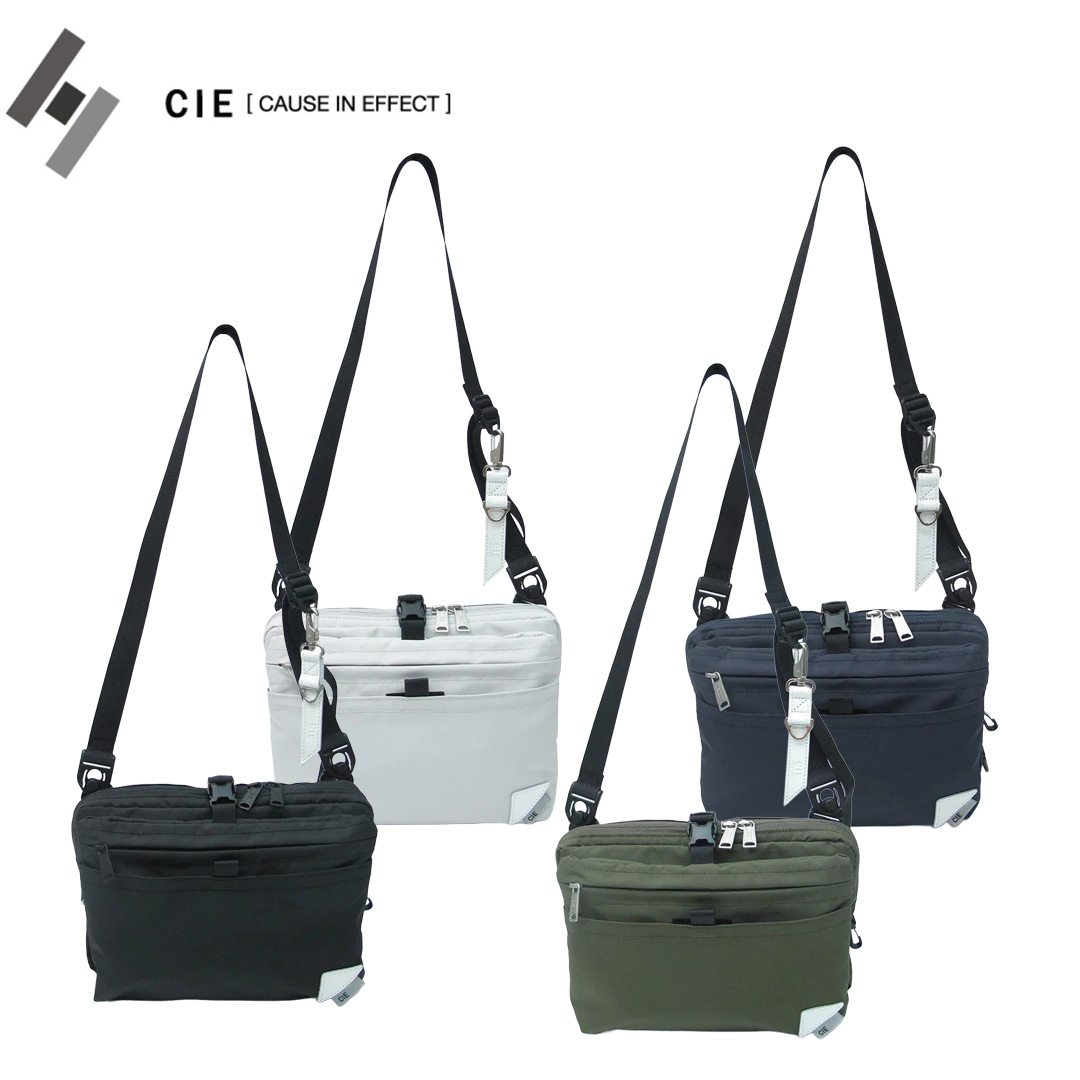 【正規品】シー CIE ショルダーバッグ WEATHER WEATHER SHOULDER for TOYOOKA KABAN collaboration 071951-cie 撥水 雨の日 プレゼント かっこいい｜Double Edge