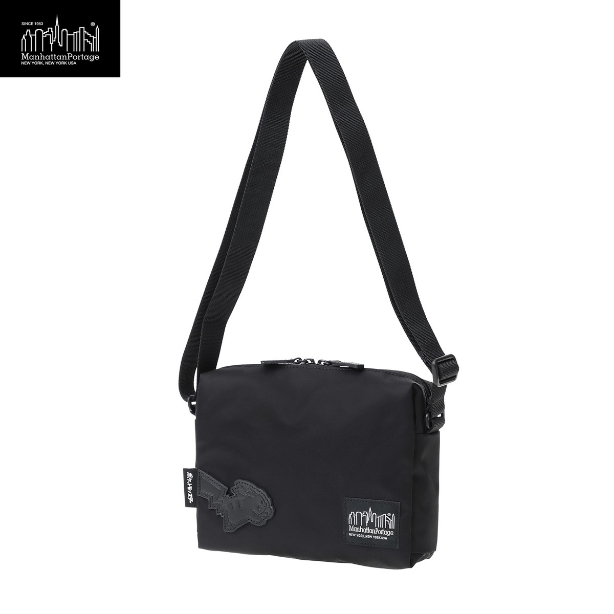 マンハッタンブラック ショルダーバッグ ポケモン Manhattan BLACK WOOSTER SHOULDER BAG VER 2 TWL POK?MON ショルダーバッグ MP1488-2TWLBLPKMN 【正規販売店】