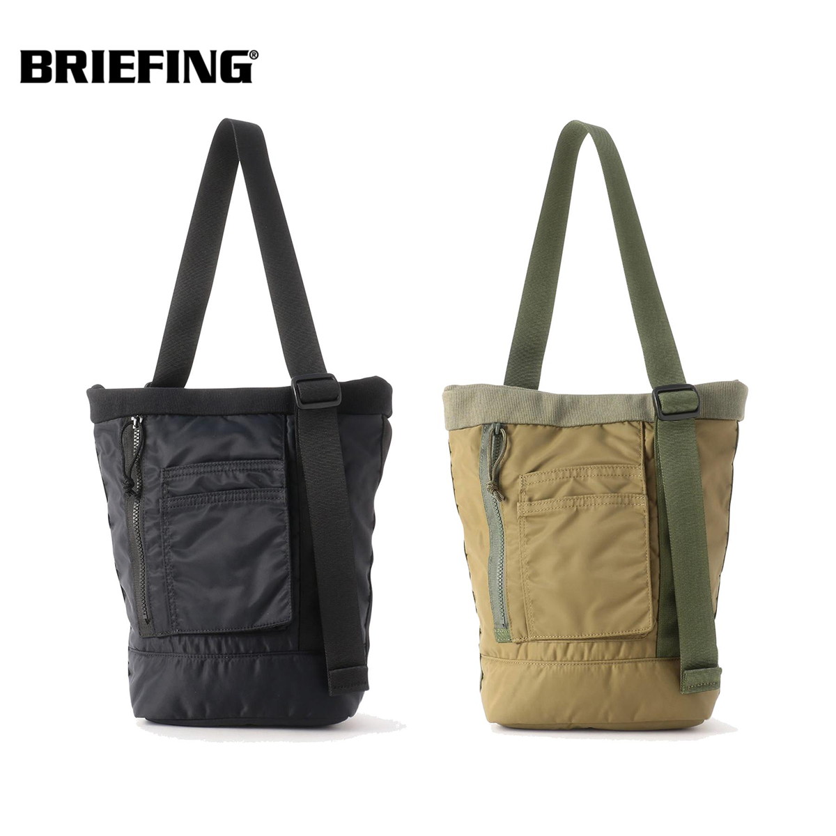 ブリーフィング ショルダーバッグ BRIEFING BAGUETTE SHOULDER ショルダーバッグ 9.7L メンズ レディース BRA253L55 【正規販売店】
