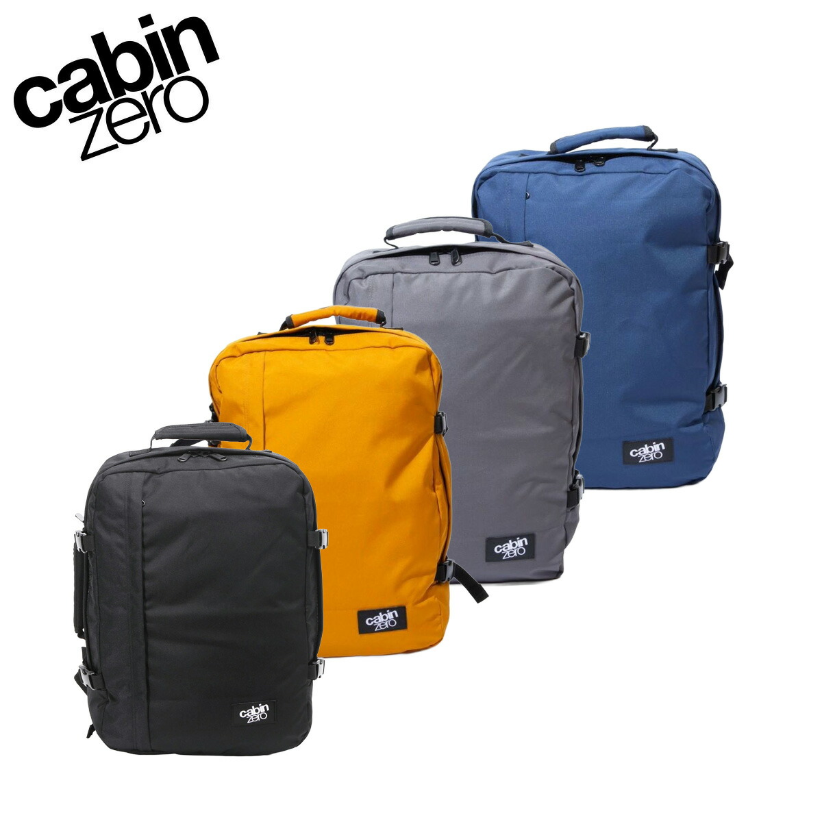 キャビンゼロ CABIN ZERO クラシック リュック CLASSIC 44L ABSOLUTE BLACK メンズ レディース 旅行 CZ06-1201 [ラッピング無料]【正規販売店】｜Double Edge