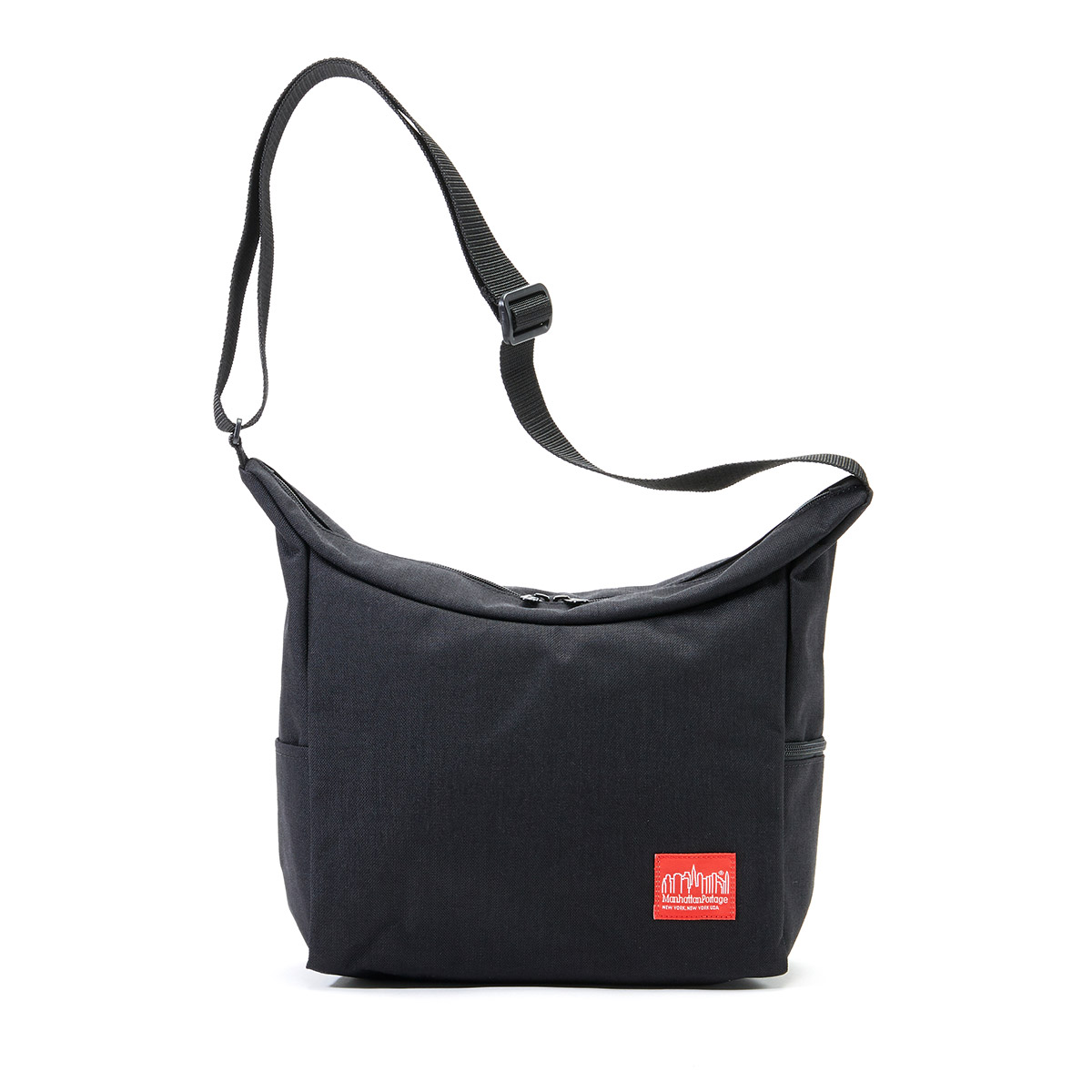 マンハッタンポーテージ Bed-Stuy Shoulder Bag ショルダー バッグ メンズ レディース B5 通勤 通学 斜め掛け 撥水加工 カジュアル ブラック MP6041 Manhattan Portage【正規販売店】