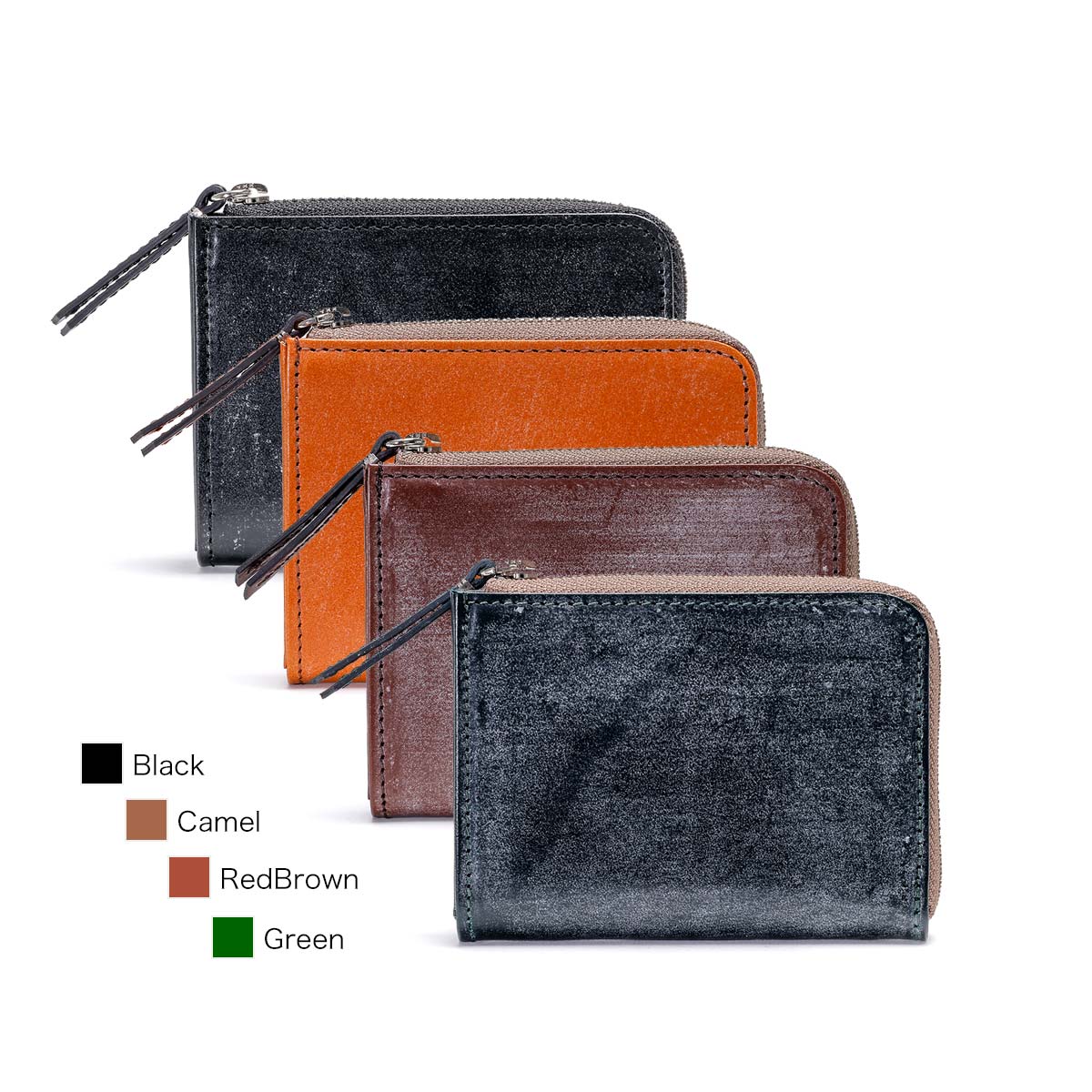 スロウ SLOW 財布 コインケース 小銭入れ ブライドルレザー 本革 L字ファスナー 日本製 カードケース ミニウォレット L zip  mini wallet メンズ レディース SO793J [ノベルティプレゼントラッピング無料]【正規販売店】 Double Edge