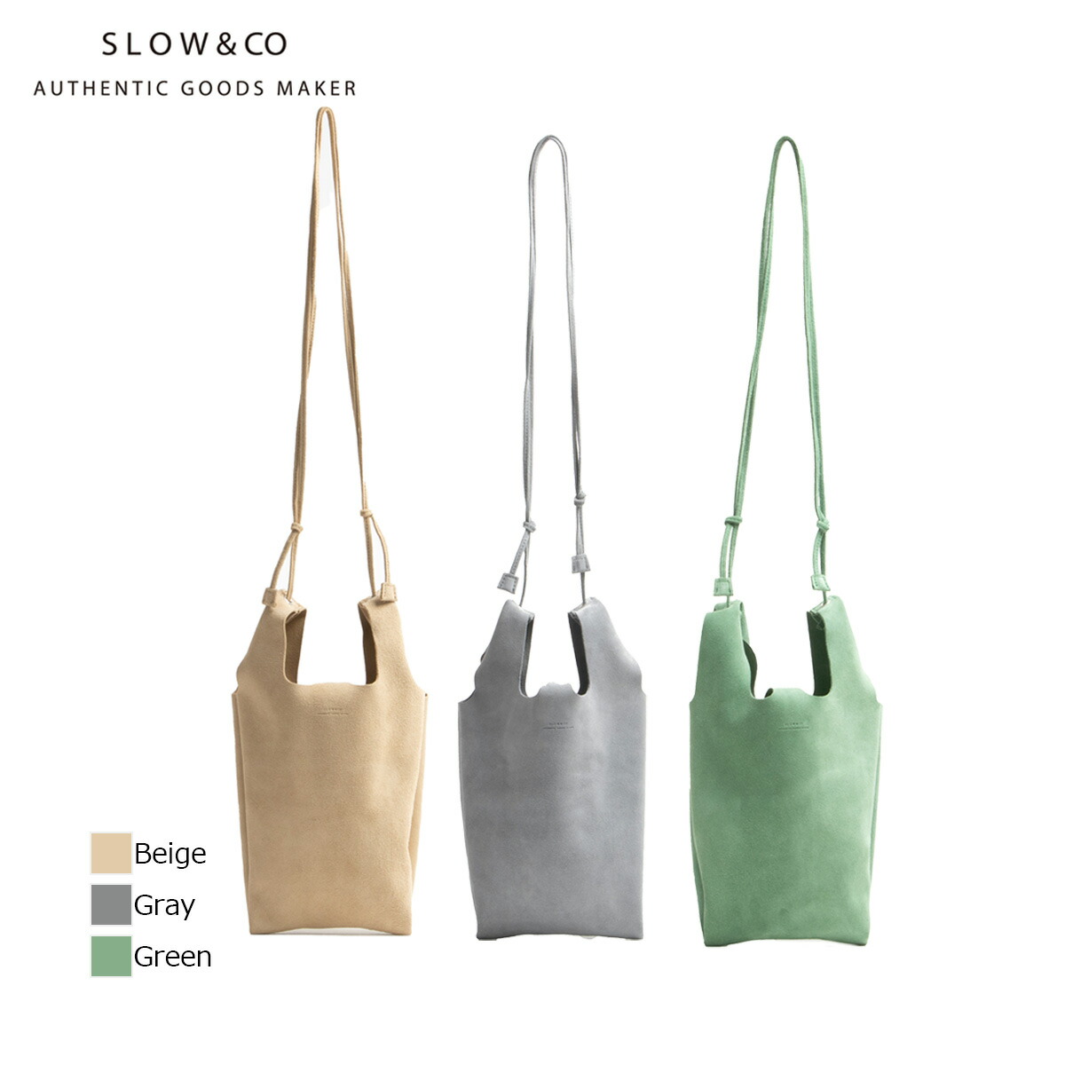 のろ臭い SLOW nope shopper bag ショルダーバッグ 306S48L