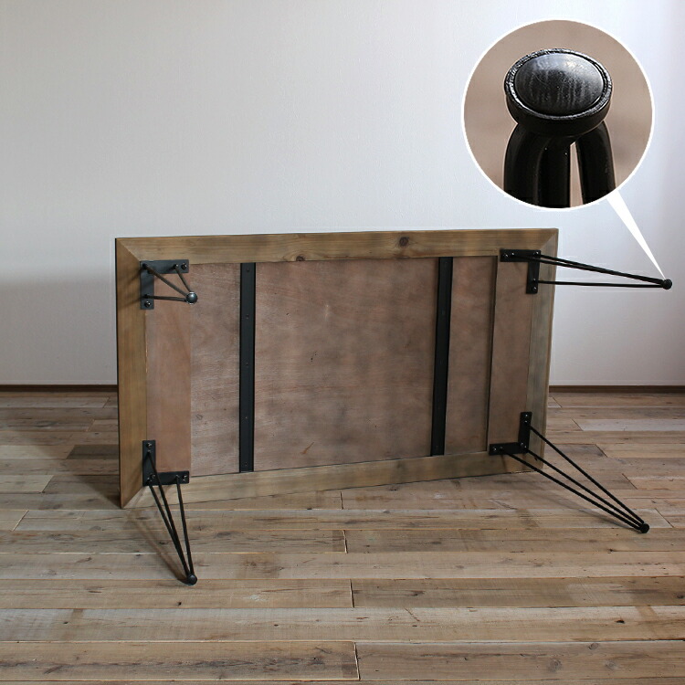 すぐ使えるクーポン配布中】ダイニングテーブル 単品 古材