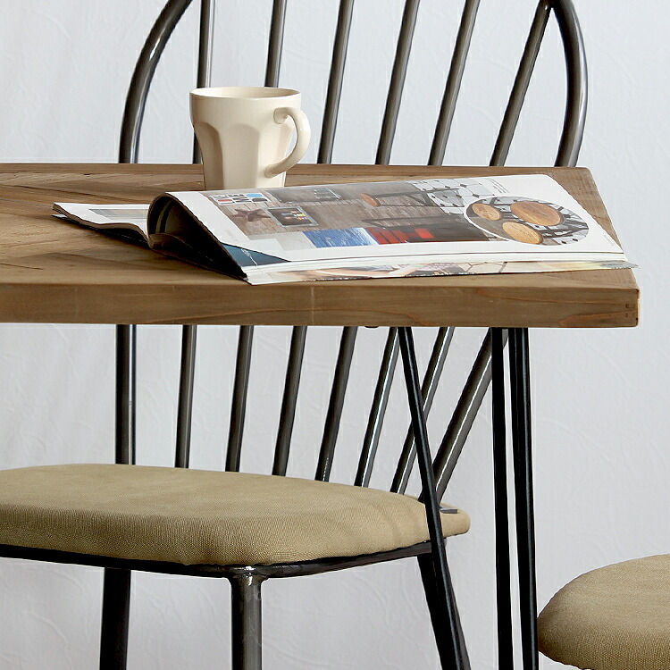 レビュー特典付き】ダイニングテーブル 単品 古材 ヘリンボーン 4人