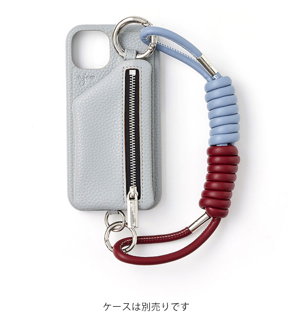 エジュー（ajew）コイルストラップ＆iPhoneケースセット 紐のみ】エジュー ajew coil strap コイルストラップ 一部2月下旬予約