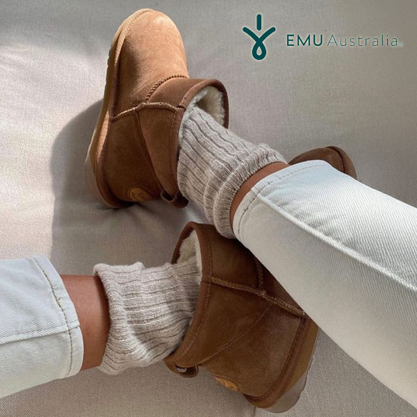 【SALE30%OFF】【即納】 エミュオーストラリア EMU Australia winter Foy Flatform Micro 靴 シューズ ムートンブーツ ミディアム丈 w13086 秋冬 ギフト｜ダブルハート（DOUBLE HEART） 12,027円