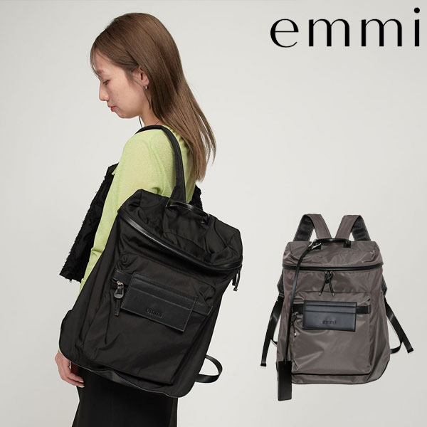 ｴﾝﾄﾘｰでﾎﾟｲﾝﾄ上乗ｾ 【即納】エミ emmi バッグ eco 撥水ベーシックバックパック 小物 リュック 大容量 エコ 撥水 通勤 通学 マザーズバッグ 13wgb249306