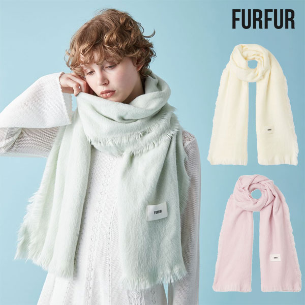 FURFUR ファーファー ブークレチェックストール マフラー rwgg245502_8.jpg