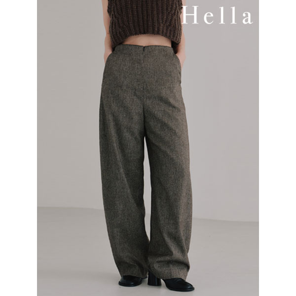 【SALE30%OFF】【即納】ヘラ Hella 25秋冬 silk nep cocoon pants シルクネップコクーンパンツ ボトムス パンツ フルレングス h253-03 h253-31｜ダブルハート（DOUBLE HEART）