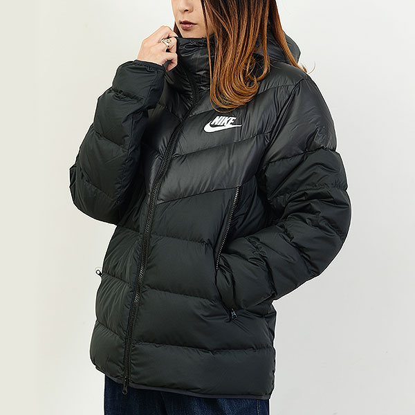 nike hooded down jacket