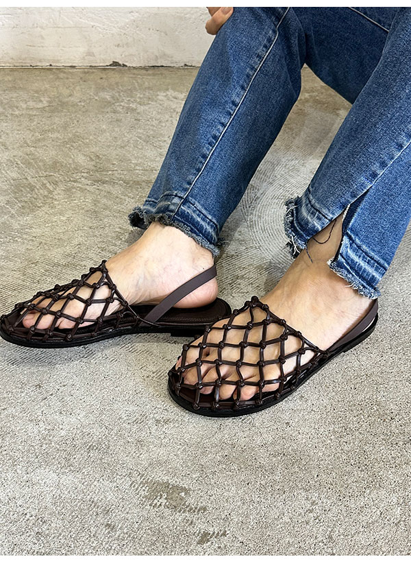 即納】アンヌーク anuke 2025FallWinter 靴 Braid Flat Shoes ブレイド