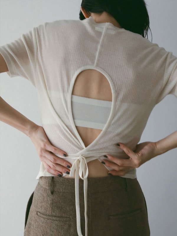 楽天市場】【予約】anuke アンヌーク Embroidery Mesh Tops 24