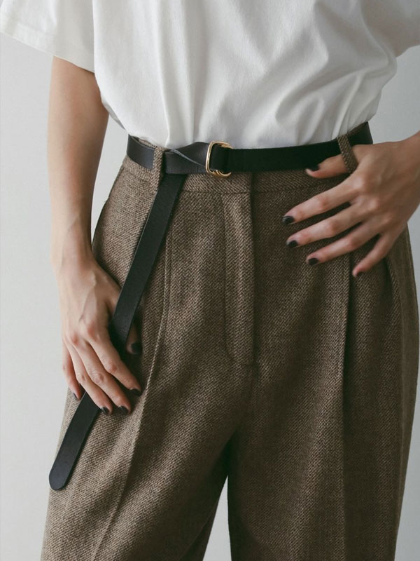 アンヌーク Square Backle Belt ànuke online store（アンヌーク） / Square Backle BeltSquare