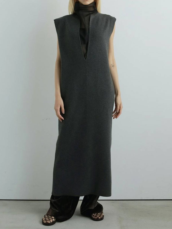 楽天市場】アンヌーク ànuke ラインニットワンピース Line Knit