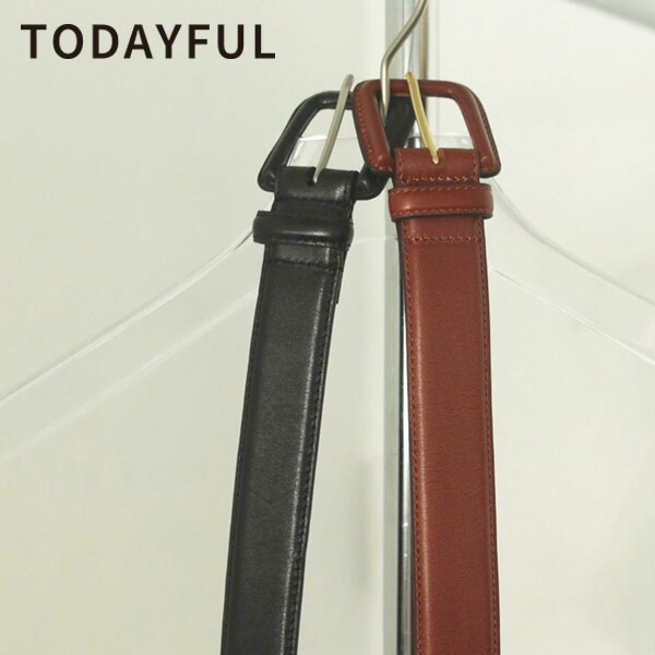 気質アップ 楽天市場 即納 Todayful トゥデイフル 21春アイテム Leather Backle Belt レザーバックルベルト レディース 小物 ベルト レザー 革 本革 牛革 上品 レイヤード カジュアル 無地 吉田怜香 プレゼント 21ss ダブルハート Double Heart