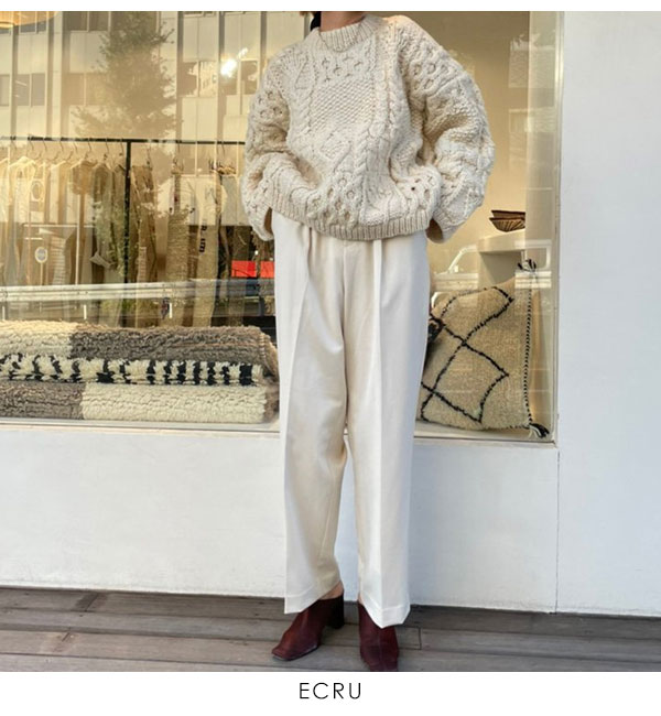 即納】 TODAYFUL 2023 prefall トゥデイフル Pattern Hand Knit