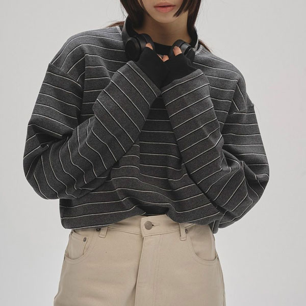 ｴﾝﾄﾘｰでﾎﾟｲﾝﾄ上乗ｾ 【予約販売】TODAYFUL 2026Prefall トゥデイフル トップス Border Long T-shirts 8月上旬～下旬予約 ボーダーロングTシャツ 長袖 ロンT Tシャツ オーバーサイズ 12520613 26秋冬