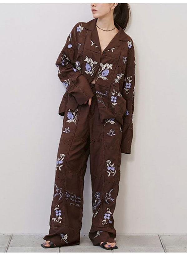 即納】 トゥデイフル TODAYFUL 2026springsummer トップス Embroidery