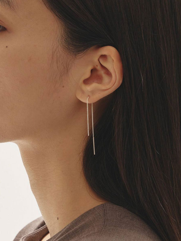 【即納】 トゥデイフル TODAYFUL 2026springsummer アクセサリー Long Chain Pierce(Silver925) ロングチェーンピアス（シルバー925） 小物 ピアス 12520907｜ダブルハート（DOUBLE HEART）