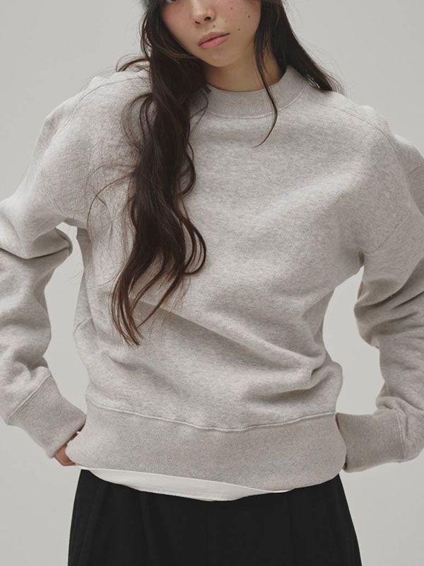 【予約販売】トゥデイフル TODAYFUL 2026prefall トップス Cotton Brushed Sweat 9月中旬~10月上旬予約 コットンブラッシュドスウェット 長袖 12620601 26秋冬|ダブルハート(DOUBLE HEART)