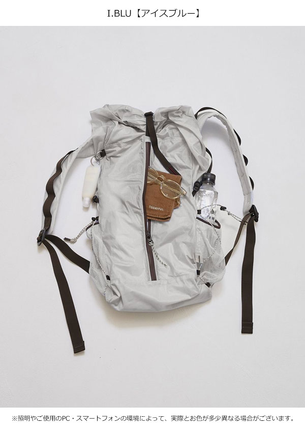 【即納】トゥデイフル TODAYFUL 2026springsummer バッグ Useful Sheer Backpack ユースフルシアーバックパック 小物 リュック デイパック 撥水 12611002 26春夏