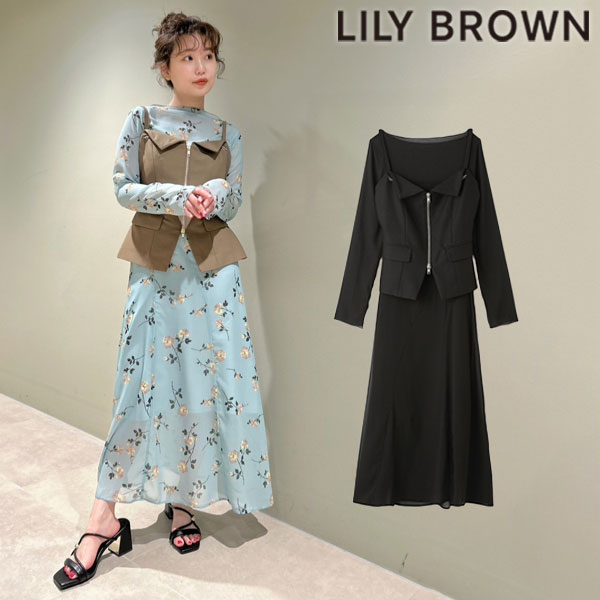 【匿名配送】リリーブラウン Lily Brown レトロ柄セットアップ 楽天市場】【即日出荷】セール50%OFF Lily Brown リリーブラウン