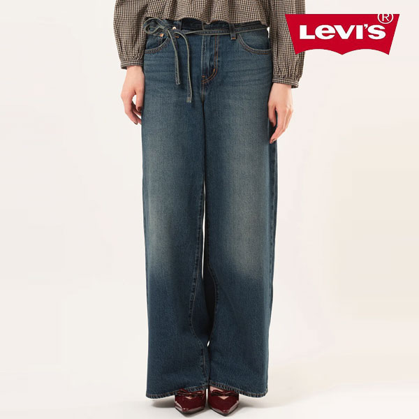 ｴﾝﾄﾘｰでﾎﾟｲﾝﾄ上乗ｾ 【即納】 Levi's リーバイス ボトムス XL STRAIGHT エックスエルストレート フルレングス ワイドデニム ジーンズ a8701-0030