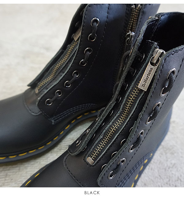 zip up doc martens