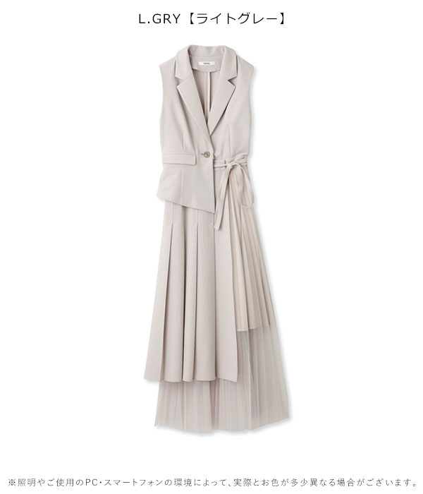 即納》 スナイデル SNIDEL 23春夏 スイッチングデザインワンピース  