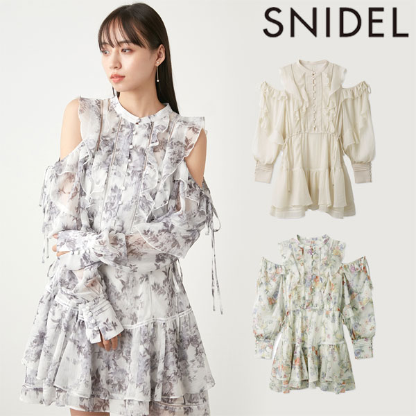 楽天市場】【SALE10%OFF】 【即納】 スナイデル SNIDEL ドレス 24春夏