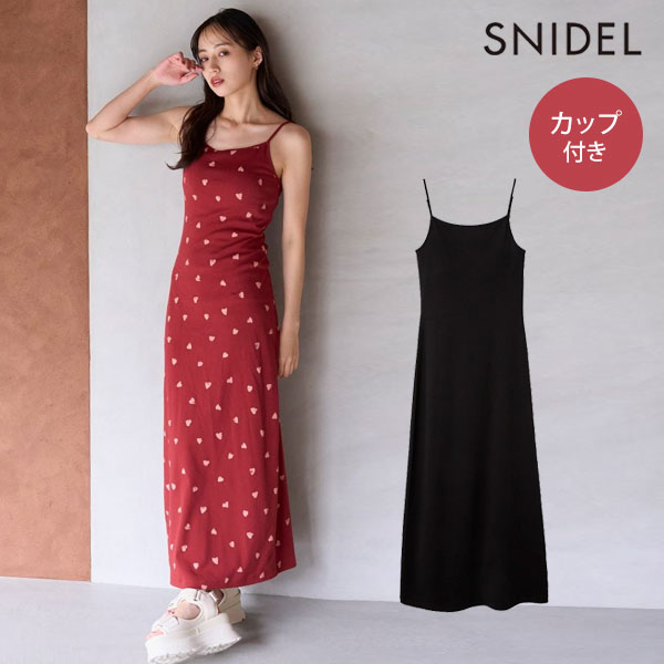 【未開封】新作⭐️ SNIDEL コットンキャミブラウス スナイデル SNIDEL コットンキャミブラウス （BLK