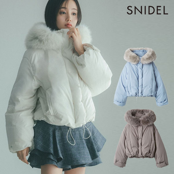 楽天市場】【予約】(11%OFF) snidel スナイデル フードファー