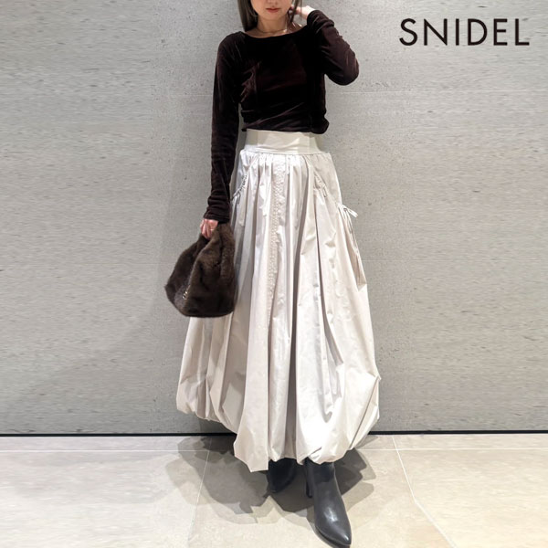 楽天市場】【即納】 【新作10%OFF】スナイデル SNIDEL ボトムス 25秋冬