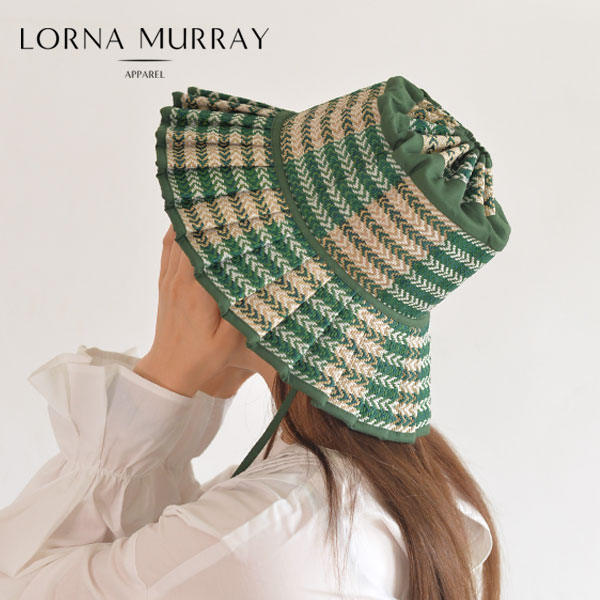 ローナマーレイ テレビで紹介されました Murray 帽子 Milan ストローハット レディース ハット ハット 手作り Bay Cottage サスティナブル Lorna Island レディース 帽子 ハンドメイド 小物 刺繍 プレゼント エコ 天然素材 日除け トレンド Cottagebay Im ダブルハート