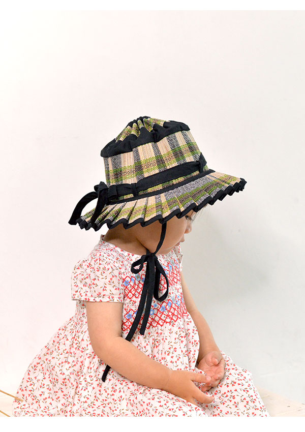 即納 Lorna Murray ローナマーレイ Kobe Island Mayfair Child レディース 帽子 キッズ 子供用 子供 親子 お揃い ハット ストローハット つば広 プリーツ ハンドメイド 手作り カジュアル プレゼント 環境 エコ 天然素材 日除け トレンド Kobe Imc