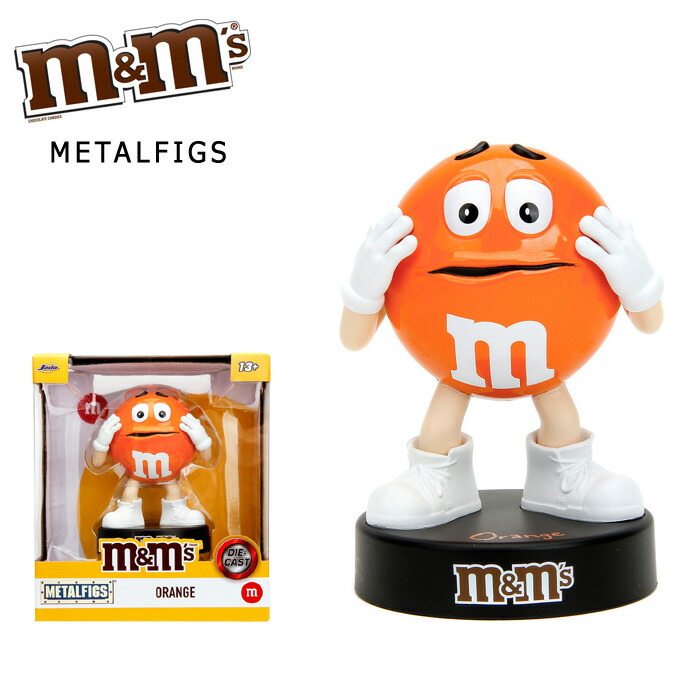 M&M's イエローフィギュア 手を振る Amazon | JADA TOYS M&M's イエロー メタルフィギア