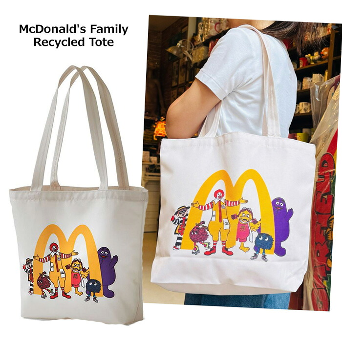 楽天市場】マクドナルド オフィシャルグッズ トートバッグ